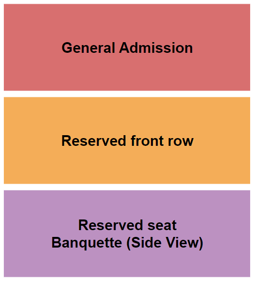 Sweetwater Music Hall Seating Chart: GA/Side/Front