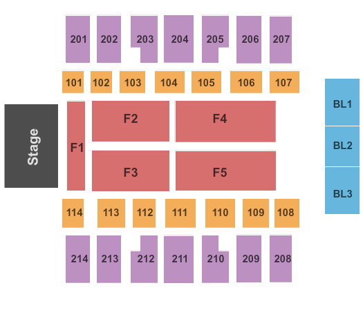 Swiftel Center Seating Chart