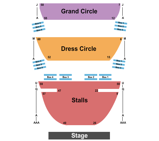 Sydney Lyric Theatre Map