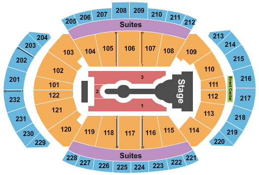 T-Mobile Center Seating Chart: Cardi B