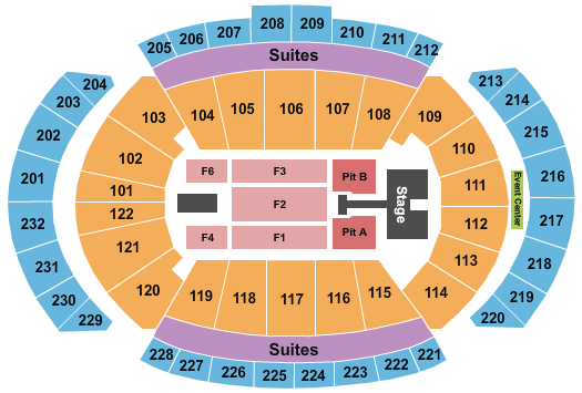 T-Mobile Center Seating Chart: Kelsea Ballerini