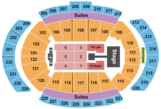 T-Mobile Center Seating Chart: sombr