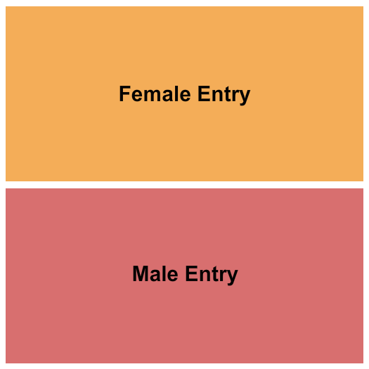 TAO Beach - Venetian Hotel & Casino Seating Chart: Male/Female Pass