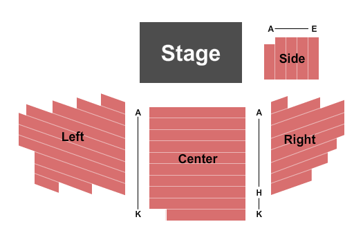 TCAN - The Center For Arts In Natick Seating Chart: End Stage