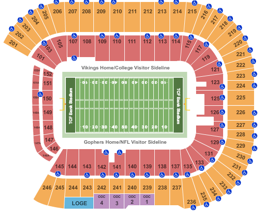 Santa Clara Stadium Seating Chart