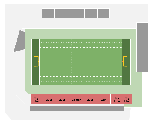 TCO Stadium at Viking Lakes Seating Chart: Rugby
