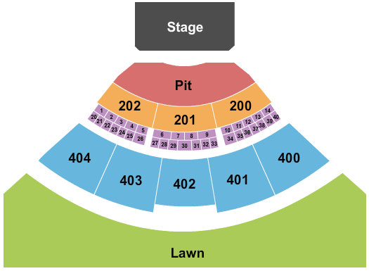 Everwise Amphitheater at White River State Park Seating Chart: Lauv