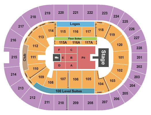 TD Coliseum Seating Chart: Ella Langley