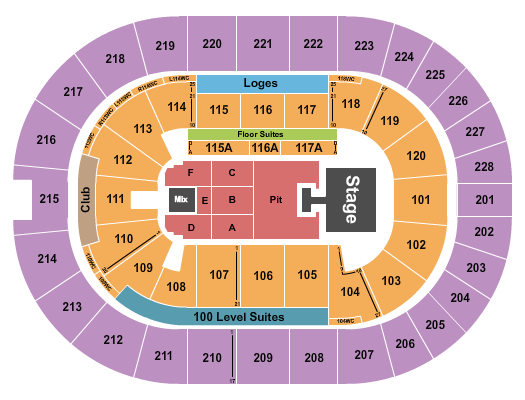TD Coliseum Seating Chart: Jason Aldean
