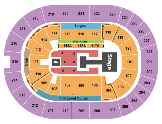 TD Coliseum Seating Chart: Katseye