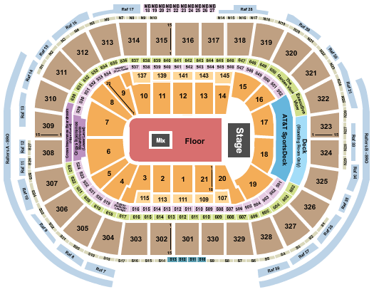 TD Garden Seating Chart: 1975
