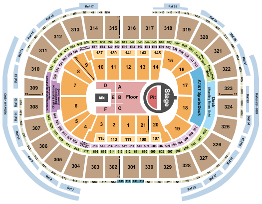 TD Garden Seating Chart: 5 Seconds of Summer