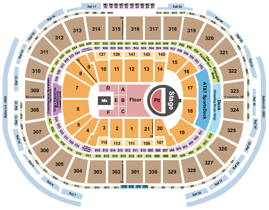 TD Garden Seating Chart: 5 Seconds of Summer