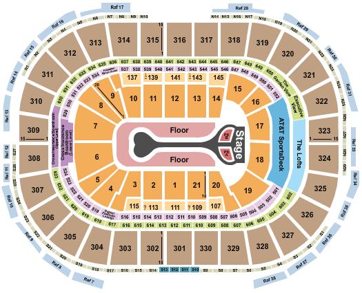 TD Garden Seating Chart: Benson Boone