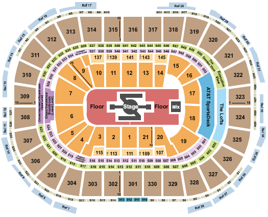 TD Garden Seating Chart: Burna Boy