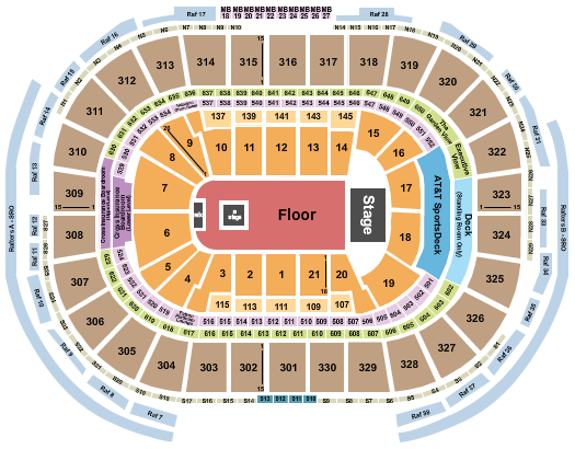 TD Garden Seating Chart: Calvin Harris
