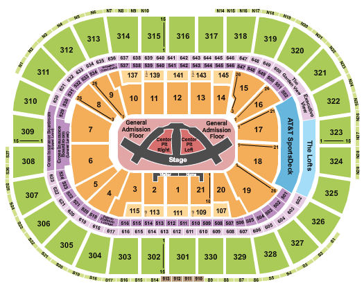 Td Garden Boston Seating Chart Concerts