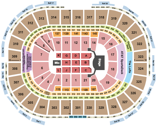 Fargodome Seating Chart Celine Dion