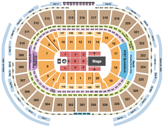 TD Garden Seating Chart: Dancing with the Stars