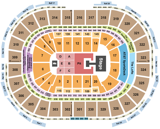 TD Garden Seating Chart: Demi Lovato