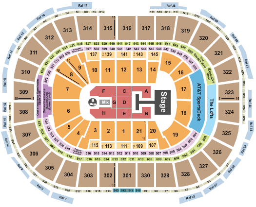 TD Garden Seating Chart: Descendants & Zombies