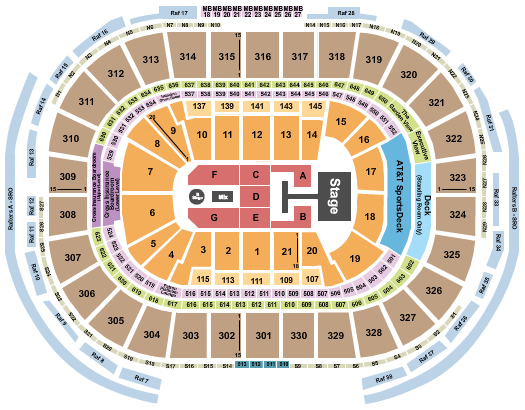 TD Garden Seating Chart: Descendants & Zombies