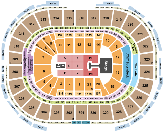 TD Garden Seating Chart: Disturbed