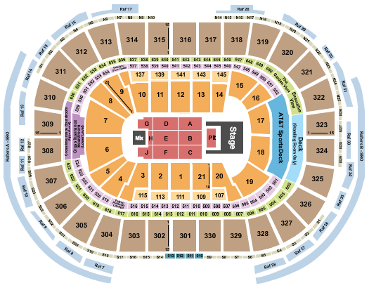 TD Garden Seating Chart: Doja Cat
