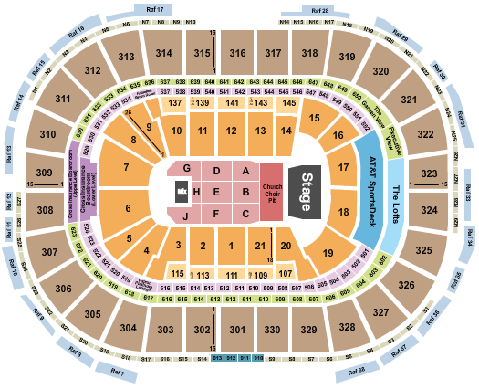 TD Garden Seating Chart: Eric Church