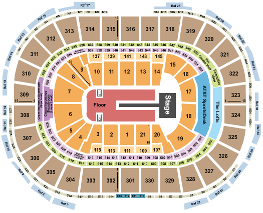TD Garden Seating Chart: Florence and The Machine