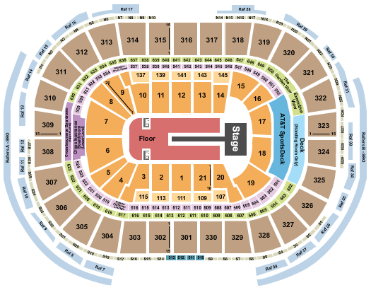 TD Garden Seating Chart: Florence and The Machine