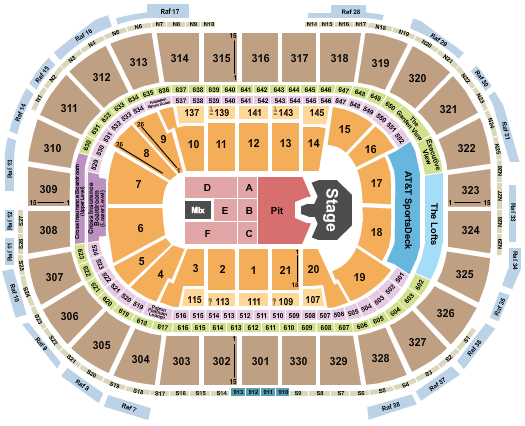 TD Garden Seating Chart: Ghost