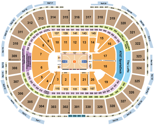 TD Garden Seating Chart: Basketball - Globetrotters