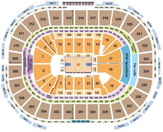 TD Garden Seating Chart: Basketball - Globetrotters