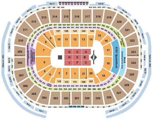 TD Garden Seating Chart: J. Cole