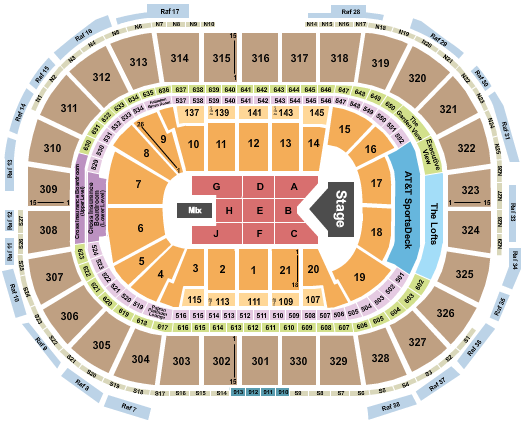 TD Garden Seating Chart: Jelly roll