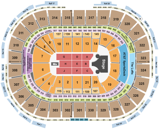 TD Garden Seating Chart: Missy Elliott