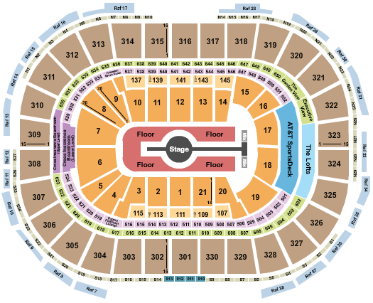 TD Garden Seating Chart: Rod Wave