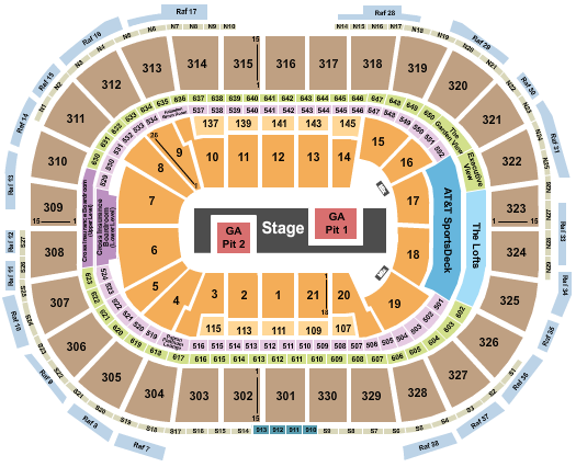 TD Garden Seating Chart: TWICE