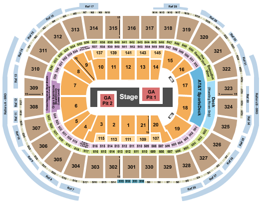 TD Garden Seating Chart: TWICE