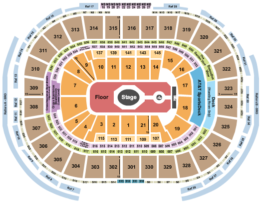TD Garden Seating Chart: Tame Impala