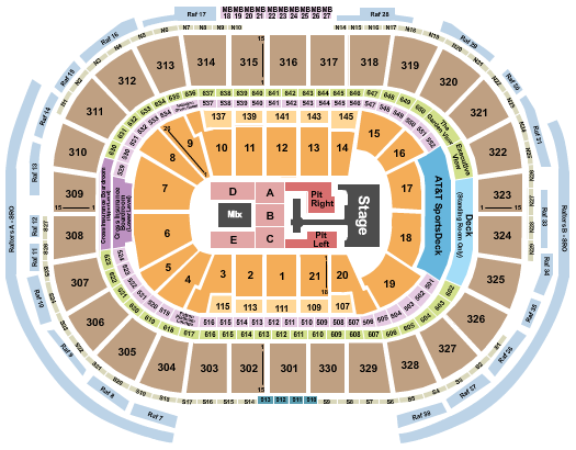 TD Garden Seating Chart: Teddy Swims