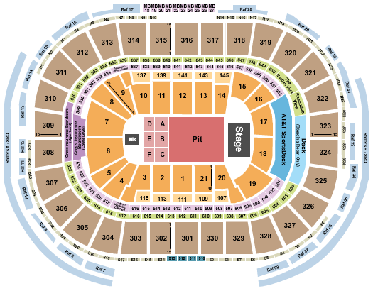 TD Garden Seating Chart: The Strokes