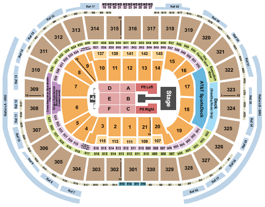 TD Garden Seating Chart: sombr