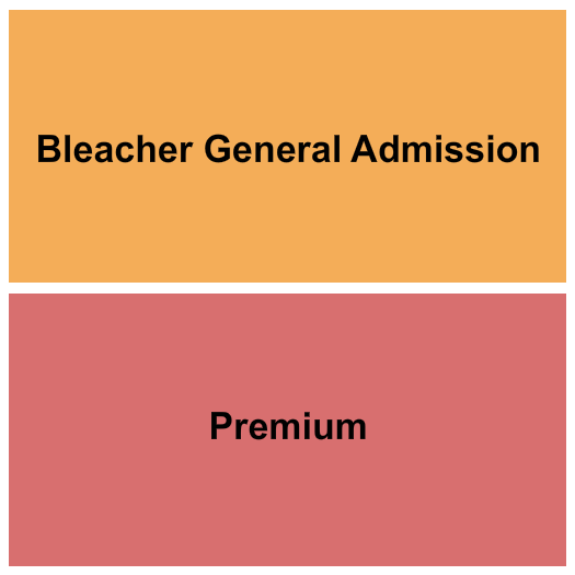 TD Main Stage - Salter Lot Seating Chart: GA & Premium