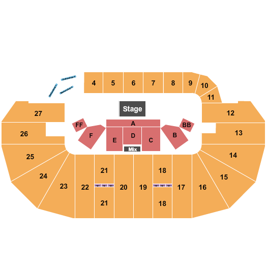 TD Place Arena Seating Chart: Bert Kreischer