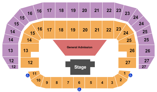 Td Place Seating Chart Concert