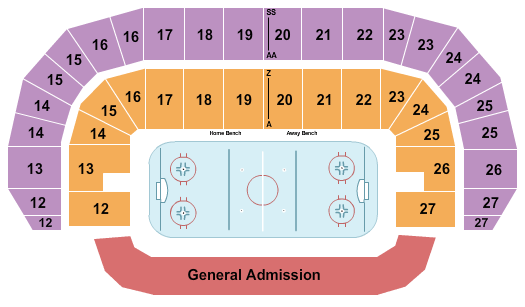 TD Place Arena Seating Chart