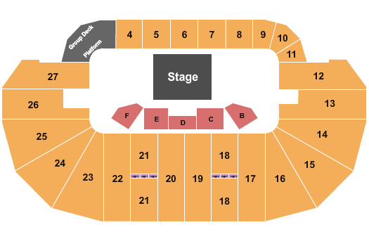 TD Place Arena Seating Chart: Reserved Floor 5