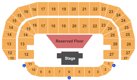 TD Place Arena Seating Chart: Full Arena